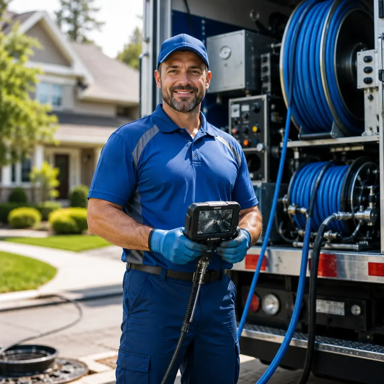 Local outdoor drain cleaning specialists in Sherrard, IL